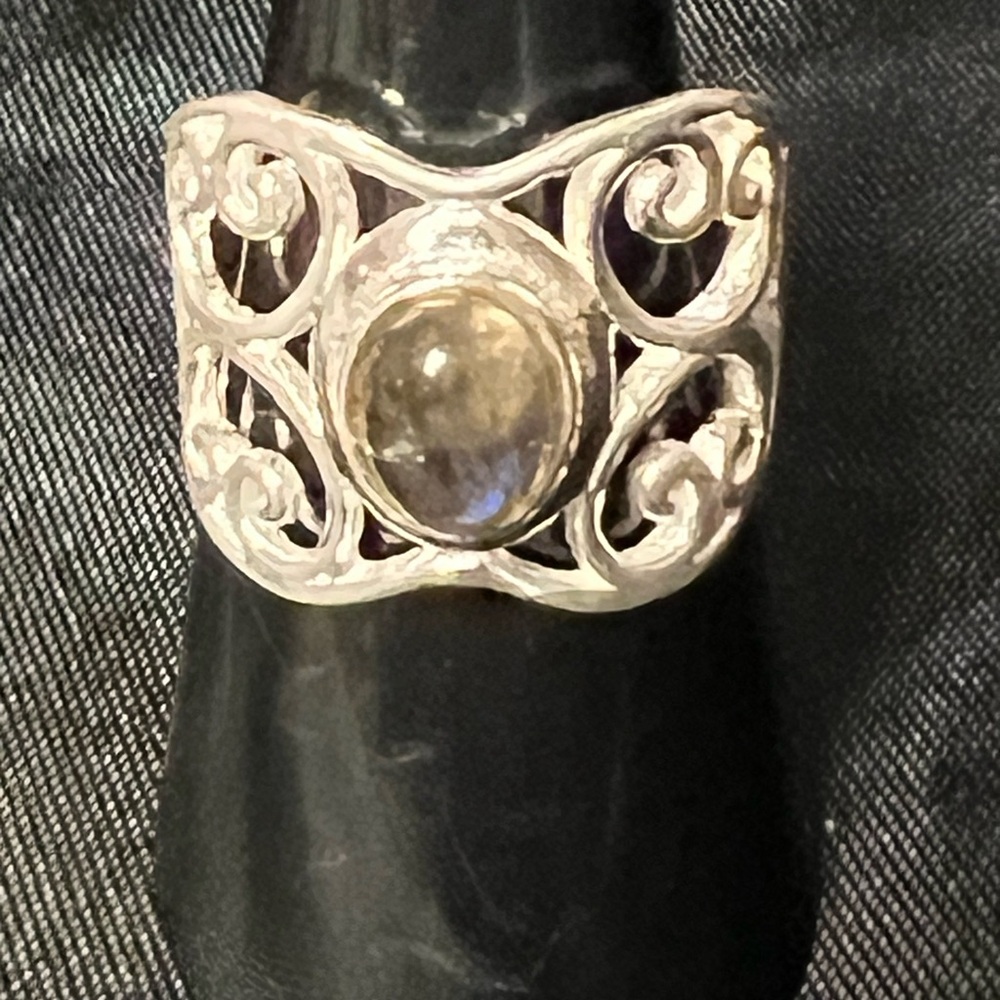 Elegant 925 Citrine Ring